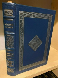 Beyond Infinity - Gregory Benford SIGNED Sci Fi 1st Edit Easton Pess 