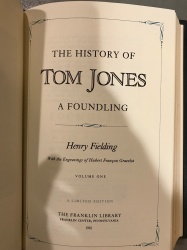 Fielding, Henry - Tom Jones Volume 1-2 Western World Series Franklin Library 