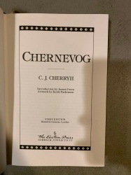 Chernevog - C. J. Cherryh SIGNED Sci Fi 1st Edition w/ COA Easton Pess 