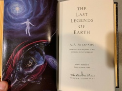 Last Legends of Earth - A. A. Attanasio SIGNED 1st Edition Easton Press 